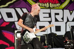 Powerman 5000 at PNC Pavilion in Charlotte North Carolina for Freaks on Parade tour