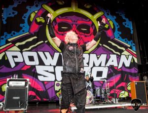 Powerman 5000 at PNC Pavilion in Charlotte North Carolina for Freaks on Parade tour