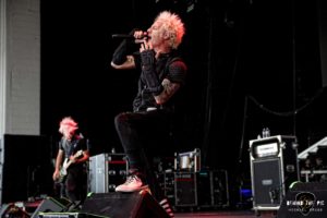 Powerman 5000 at PNC Pavilion in Charlotte North Carolina for Freaks on Parade tour