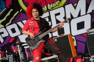 Powerman 5000 at PNC Pavilion in Charlotte North Carolina for Freaks on Parade tour