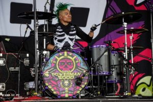 Powerman 5000 at PNC Pavilion in Charlotte North Carolina for Freaks on Parade tour