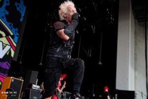 Powerman 5000 at PNC Pavilion in Charlotte North Carolina for Freaks on Parade tour