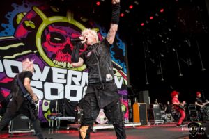 Powerman 5000 at PNC Pavilion in Charlotte North Carolina for Freaks on Parade tour