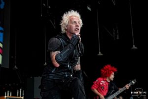 Powerman 5000 at PNC Pavilion in Charlotte North Carolina for Freaks on Parade tour