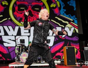 Powerman 5000 at PNC Pavilion in Charlotte North Carolina for Freaks on Parade tour