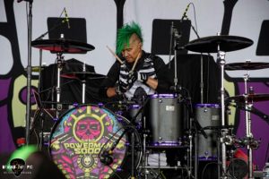 Powerman 5000 at PNC Pavilion in Charlotte North Carolina for Freaks on Parade tour