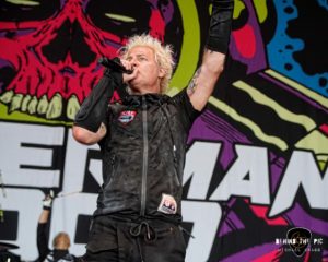 Powerman 5000 at PNC Pavilion in Charlotte North Carolina for Freaks on Parade tour