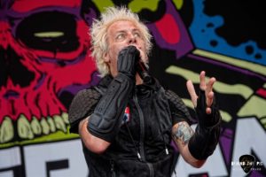 Powerman 5000 at PNC Pavilion in Charlotte North Carolina for Freaks on Parade tour