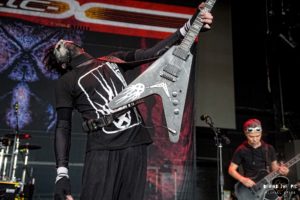 Static X at PNC Pavilion in Charlotte North Carolina for Freaks on Parade tour