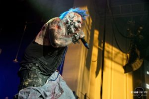 Mudvayne at PNC Pavilion in Charlotte North Carolina for Freaks on Parade tour