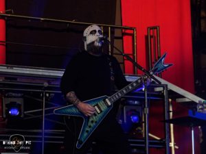 Mudvayne at PNC Pavilion in Charlotte North Carolina for Freaks on Parade tour