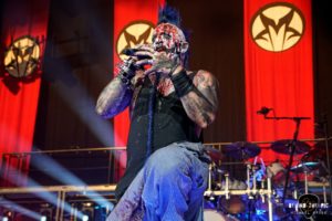Mudvayne at PNC Pavilion in Charlotte North Carolina for Freaks on Parade tour