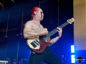 Mudvayne at PNC Pavilion in Charlotte North Carolina for Freaks on Parade tour