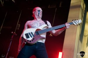 Mudvayne at PNC Pavilion in Charlotte North Carolina for Freaks on Parade tour