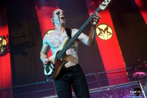 Mudvayne at PNC Pavilion in Charlotte North Carolina for Freaks on Parade tour