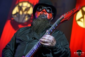 Mudvayne at PNC Pavilion in Charlotte North Carolina for Freaks on Parade tour