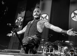Mudvayne at PNC Pavilion in Charlotte North Carolina for Freaks on Parade tour