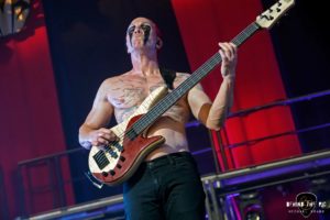 Mudvayne at PNC Pavilion in Charlotte North Carolina for Freaks on Parade tour