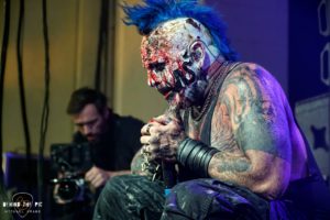Mudvayne at PNC Pavilion in Charlotte North Carolina for Freaks on Parade tour