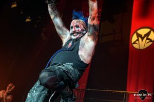 Mudvayne at PNC Pavilion in Charlotte North Carolina for Freaks on Parade tour