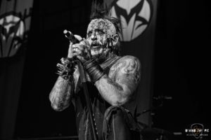 Mudvayne at PNC Pavilion in Charlotte North Carolina for Freaks on Parade tour