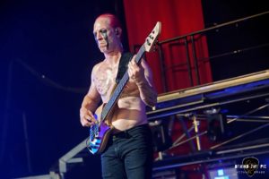 Mudvayne at PNC Pavilion in Charlotte North Carolina for Freaks on Parade tour