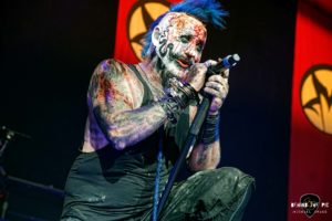 Mudvayne at PNC Pavilion in Charlotte North Carolina for Freaks on Parade tour