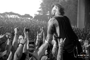 Mudvayne at PNC Pavilion in Charlotte North Carolina for Freaks on Parade tour