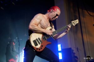 Mudvayne at PNC Pavilion in Charlotte North Carolina for Freaks on Parade tour