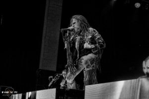 Rob Zombie at PNC Pavilion in Charlotte North Carolina for Freaks on Parade tour
