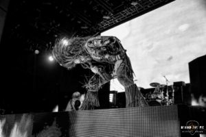 Rob Zombie at PNC Pavilion in Charlotte North Carolina for Freaks on Parade tour