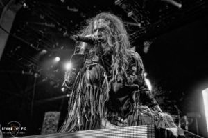 Rob Zombie at PNC Pavilion in Charlotte North Carolina for Freaks on Parade tour