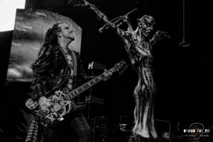 Rob Zombie at PNC Pavilion in Charlotte North Carolina for Freaks on Parade tour