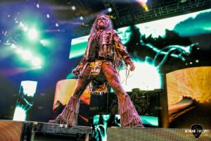 Rob Zombie at PNC Pavilion in Charlotte North Carolina for Freaks on Parade tour