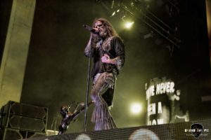 Rob Zombie at PNC Pavilion in Charlotte North Carolina for Freaks on Parade tour
