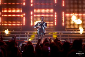 NKOTB performs at Bon Secours Wellness Arena in Greenville, SC as part of the Mixtape Tour 2022