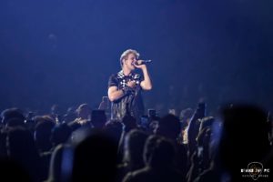 NKOTB performs at Bon Secours Wellness Arena in Greenville, SC as part of the Mixtape Tour 2022