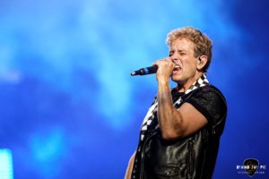 NKOTB performs at Bon Secours Wellness Arena in Greenville, SC as part of the Mixtape Tour 2022