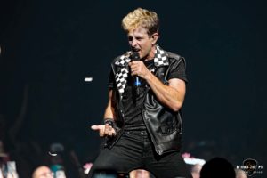 NKOTB performs at Bon Secours Wellness Arena in Greenville, SC as part of the Mixtape Tour 2022