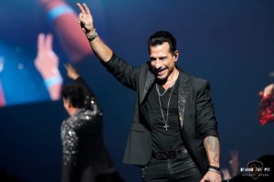 NKOTB performs at Bon Secours Wellness Arena in Greenville, SC as part of the Mixtape Tour 2022