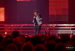 NKOTB performs at Bon Secours Wellness Arena in Greenville, SC as part of the Mixtape Tour 2022