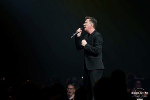 Rick Astley performs at Bon Secours Wellness Arena in Greenville, SC as part of the Mixtape Tour 2022