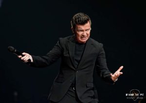 Rick Astley performs at Bon Secours Wellness Arena in Greenville, SC as part of the Mixtape Tour 2022
