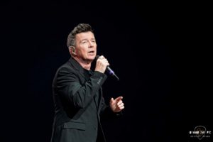 Rick Astley performs at Bon Secours Wellness Arena in Greenville, SC as part of the Mixtape Tour 2022