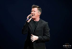 Rick Astley performs at Bon Secours Wellness Arena in Greenville, SC as part of the Mixtape Tour 2022