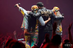 Salt N Pepa performs at Bon Secours Wellness Arena in Greenville, SC as part of the Mixtape Tour 2022