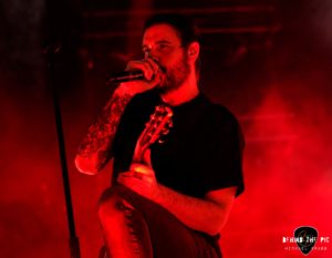 Breaking Benjamin in Charlotte NC for the American Tour 2022 at PNC Music Pavilion