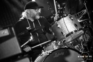 Eric Johanson of New Orleans performs at the Salvage Station in Asheville, NC