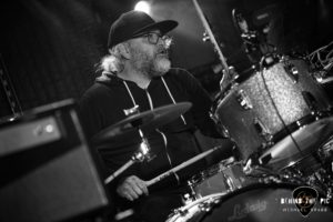 Eric Johanson of New Orleans performs at the Salvage Station in Asheville, NC