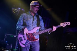Eric Johanson of New Orleans performs at the Salvage Station in Asheville, NC